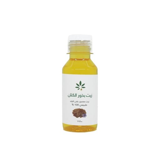 زيت بذور الكتان من عشبة وزيت 113 مل